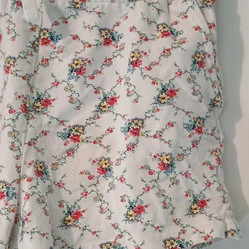 Polo Ralph Lauren/Shorts/Girls/M 8-10/Floral/Smocked Waist